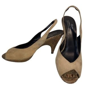 Donald Pliner ZOZO Peep-toe Slingbacks